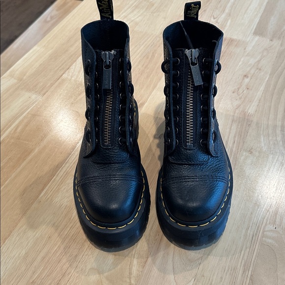 Dr Martens Sinclair Zip Up Platform - Picture 2 of 9